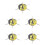 5Pcs Acrylic Dotting Pen For Manicure And Diamond Art 8
