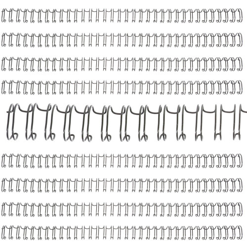 200 Pcs Binder Book Wires Loose Leaf Ring Replacements 2