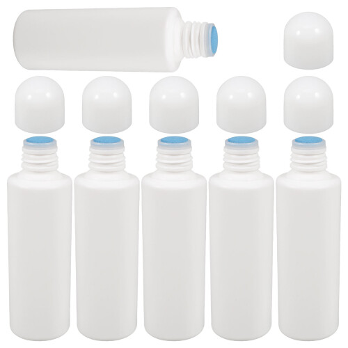 12 Pcs 150ml Refillable Sponge Applicator Bottles Leakproof Travel 2