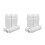 12 Pcs 150ml Refillable Sponge Applicator Bottles Leakproof Travel 11