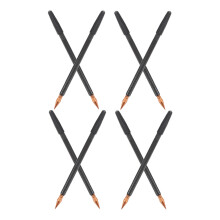 16 Pcs Scratching Paint Pen Tool For Kids Wooden Stylus Art Set