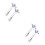 4 Pcs Musical Note Tie Clips For Men 6