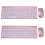 2Pcs Wireless Keyboard And Mouse Combo For Home And Office 5
