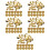 250 Sets Pin Back Clutch Locking Enamel Pin Tie Tack 9