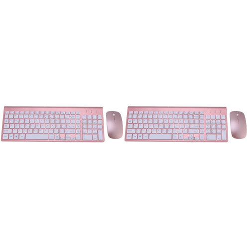 2Pcs Wireless Keyboard And Mouse Combo For Home And Office 1