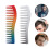 4 Pcs Durable ABS Hair Detangling Comb For Men 11