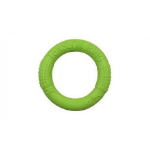 (Green) Dog Toys Pet Flying Disk Training Ring Puller Anti-Bite Floating Interactive Supplies Dog Toys Aggressive Chewing