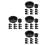 80 Pcs Bung Cap For Gallon Barrel Plastic Drum Replacement 3