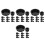 80 Pcs Bung Cap For Gallon Barrel Plastic Drum Replacement 7