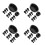 80 Pcs Bung Cap For Gallon Barrel Plastic Drum Replacement 6
