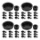 80 Pcs Bung Cap For Gallon Barrel Plastic Drum Replacement 5