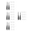 4Pcs Blending Stumps For Sketch Drawing With Replacement Sponge Wipes 4