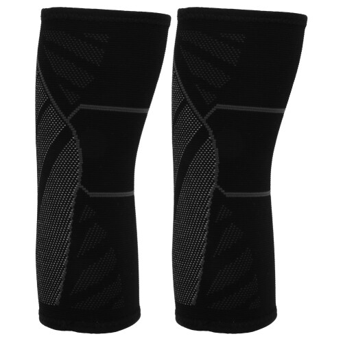 2Pcs Nylon Gestrickte Ellenbogen Pad Druck Gürtel 2