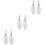 6 Pcs Absinthe Drippers Multi-Function Filters Wormwood Spoons 5