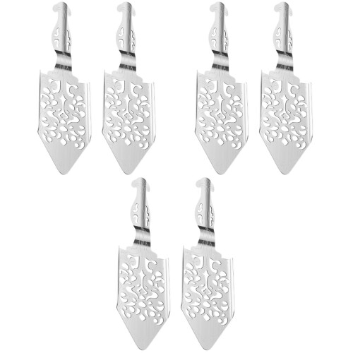 6 Pcs Absinthe Drippers Multi-Function Filters Wormwood Spoons 2