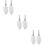 6 Pcs Absinthe Drippers Multi-Function Filters Wormwood Spoons 9