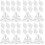 40 Pcs Acrylic Corner Braces Transparent Box Connecting Brackets 7