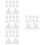 40 Pcs Acrylic Corner Braces Transparent Box Connecting Brackets 9