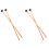 2 Pairs Professional Tongue Drum Mallets Marimba Sticks 4