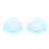 2Pcs Plastic Hamster Bathtub Bathing Basin Container Sky Blue 8