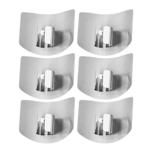 24Pcs Stainless Steel Finger Guards for Precise Cutting Tasks 1