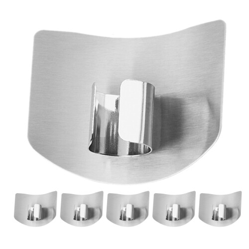 24Pcs Stainless Steel Finger Guards for Precise Cutting Tasks 2