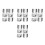 24Pcs Stainless Steel Finger Guards for Precise Cutting Tasks 5