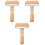 3Pcs Lightweight Wood Handle Dough Roller Pin Multi-Use Kitchen Gadget 5