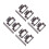 48 Pcs Cabinet Hinges For Kitchen And Wardrobe Use Silent Flush Design 9