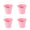 12 Pcs Iron Bucket Succulent Plant Storage For Balcony 2