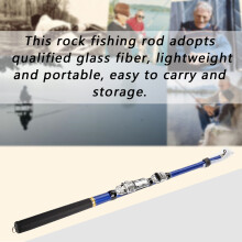1,8 m Ultra leichter Teleskop-Kunstfaserangler für Angler