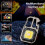 (No Tripod) Mini COB LED Flashlight Screwdriver Window Breaking Hammer Multifunction Keychain Light Portable Work Light Camping Lantern 2