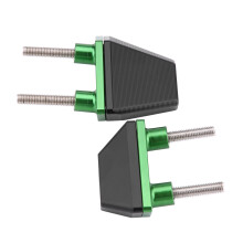 Motorradrahmen-Schutzpads für Kawasaki Z750 Z800 Z1000 2013-2016 Grün