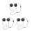 3 Sets Cool Vest With Usb Powered Adjustable Cooling Fan For Workwear 4