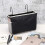 KINZON Black Hanging Storage Basket for Bed, Office, Home, School, Dorm 3