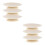 6 Pcs Silicone Suction Cups For Tableware Fixing 4