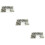3 Sets Grease Fitting Accessories Lubricating Screw Nozzle 9
