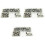 3 Sets Grease Fitting Accessories Lubricating Screw Nozzle 3