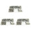 3 Sets Grease Fitting Accessories Lubricating Screw Nozzle 2