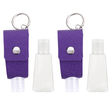 6Ensembles Ensemble Flacon Violet En Plastique PU Durable