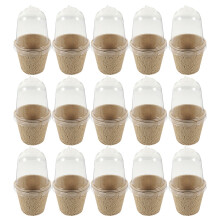 120 Pcs Round Biodegradable Paper Pulp Starter Pots