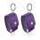 6Ensembles Ensemble Flacon Violet En Plastique PU Durable 11