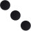 3Pcs Gaming Mouse Pad For Home Office Use Black 3