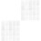40 Pcs A5 Journal Stencils For Diy Graffiti And Painting 5