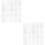 40 Pcs A5 Journal Stencils For Diy Graffiti And Painting 8