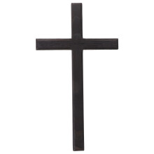 4Pcs Wooden Wall Cross 3D Hanging Religious Decor