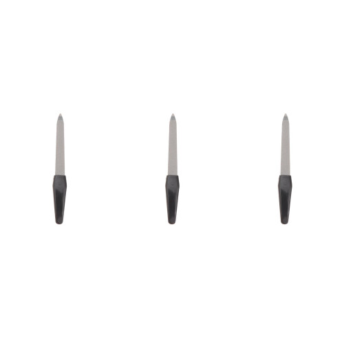 3Pièces Et Polissoir À Ongles Acier Professionnel Multiusage 2