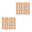 100 Pcs Paper Drink Carrier With Handle Cup Holder 4