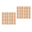 100 Pcs Paper Drink Carrier With Handle Cup Holder 6
