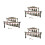 3Pcs Mini Double Layer Archaic Bronze Chinese Bell Set 7